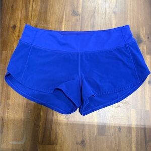 Lululemon Athletica Royal Blue Athletic Shorts